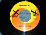 画像: BRIAN WILSON of THE BEACH BOYS - A) CAROLINE, NO   B)SUMMER MEANS NEW LOVE (Ex++/Ex++ WOL) / 1966 US AMERICA ORIGINAL Used 7" Single