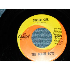 画像: THE BEACH BOYS - A) SURFER GIRL  B)LITTLE DEUCE COUPE  (Ex+/Ex+) / 1963 US AMERICA ORIGINAL Used 7" SINGLE