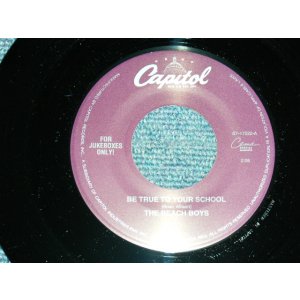 画像: The BEACH BOYS - A) BE TRUE TO YOUR CHOOL   B) THINGS WE DID LAST SUMMER (NEW) / 1993 US AMERICA "FOR JUKEBOXES ONLY" "LIMITED"  "BRAND NEW" 7" 45 Single