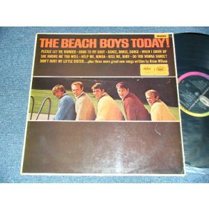 画像: The BEACH BOYS - THE BEACH BOYS TODAY (Matrix #A)T1-2269-1G 1 R B)T2-2269-1G 1 R)(Ex++, Ex/Ex+ Looks:Ex+) / 1966 UK ENGLAND ORIGINAL 1st Press "BLACK with RAINBOW Label" MONO Used LP