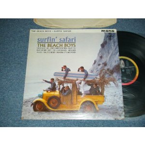画像: The BEACH BOYS - SURFIN' SAFARI (MATRIX #A)T1-1808-1N 1 P B)T2-1808-1N 1 G ) (Ex+++, Ex++/Ex++ Looks:Ex) / 1963 UK ENGLAND ORIGINAL "BLACK with RAINBOW Label" MONO Used LP