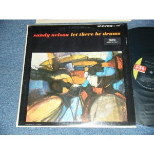 画像: SANDY NELSON -  LET THERE BE DRUMS (Ex+++/Ex+++ Looks:Ex++)  / 1966 Version US AMERICA  "3rd Press BLACK with GREEN  label" STEREO  Used  LP 