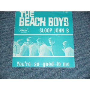画像: THE BEACH BOYS - A)SLOOP JOHN B.   ((MINT-/Ex++) / 1966 HOLLAND ORIGINAL Used 7" SINGLE With PICTURE COVER