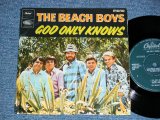 画像: THE BEACH BOYS - GOD ONLY KNOWS (Ex+/Ex+SWOBC) / 1966 UK ENGLAND ORIGINAL Used 7" 45rpm EP+PS 