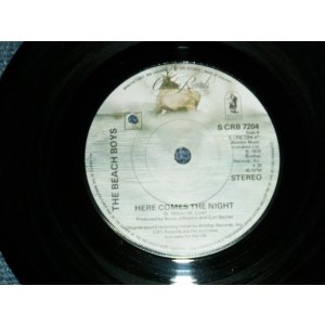 画像: THE BEACH BOYS - A) HERE COMES THE NIGHT   B)BABY BLUE  ( -  /MINT-, Ex+++ BB) / 1979 UK ENGLAND ORIGINAL Used 7" 45rpm  