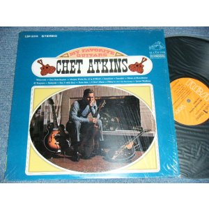 画像: CHET ATKINS - MY FAVORITE GUITARS (MINT-/Ex+++) / 1969? Version US AMERICA REISSUE RE-PRESS "ORANGE Label"STEREO Used LP 