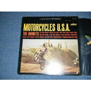 画像: THE HORNETS ( JERRY COLE on GUITAR ) - MOTORCYCLES U.S.A. (Ex++, VG-/Ex+++ TEAROBC) / 1963 US AMERICAORIGINAL STEREO Used LP 