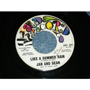 画像: JAN & DEAN - A)LIKE A SUMMER RAIN   B)LOIS LANE MAN (Ex/Ex) / 1966 US AMERICA ORIGINAL Used 7"SINGLE