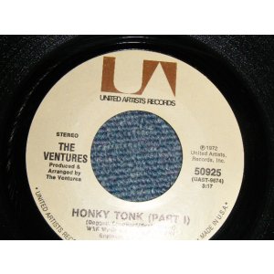 画像: THE VENTURES - A)HONKY TONK (Part 1)   B)HONKY TONK (Part 2)  (MINT-/MINT-) / 1972 US AMERICA ORIGINAL "STOCK COPY" Used 7" SINGLE 