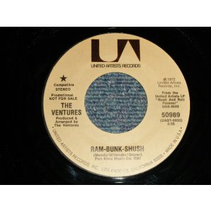 画像: THE VENTURES - A)RAM-BUNK-SHUSH    B)LAST NIGHT(MINT-/MINT) / 1972 US AMERICA ORIGINAL "PROMO COPY" Used 7" SINGLE 