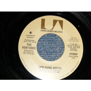 画像: THE VENTURES - A)RAM-BUNK-SHUSH    B)LAST NIGHT(Ex++/Ex+) / 1972 US AMERICA ORIGINAL "PROMO COPY" Used 7" SINGLE 