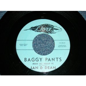 画像: JAN & DEAN - A) BAGGY PANTS   B) JUDY'S AN ANGEL (Ex++/Ex++) / 1961 US AMERICA ORIGINAL Used 7"SINGLE