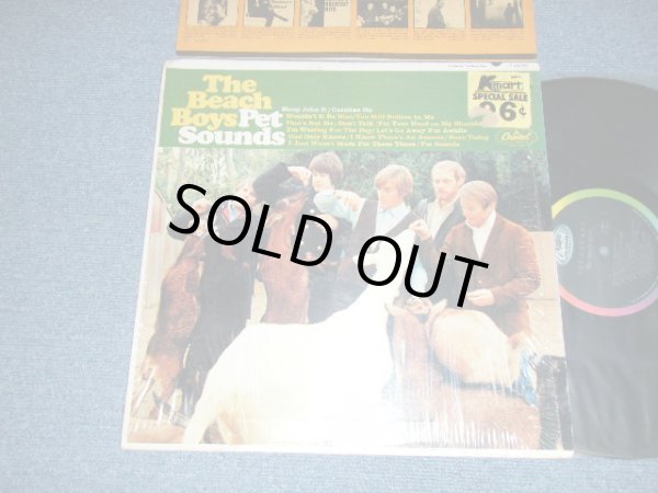 画像1: The BEACH BOYS - PET SOUNDS (Matrix #A)T1-2458-F-25・ 1 * B)T2-458-F25 #2・ *)  "LOS ANGELES Press in CA" (MINT-/MINT-~Ex+++) / 1966 US AMERICA ORIGINAL MONO Used LP