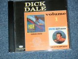 画像: DICK DALE & HIS DEL-TONES - VOLUME 1 (SURFERS' CHOICE + KING OF THE SURF GUITAR) (NEW) / 1992 EU "BRAND NEW" CD