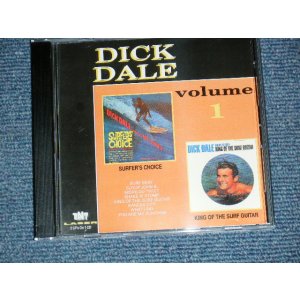 画像: DICK DALE & HIS DEL-TONES - VOLUME 1 (SURFERS' CHOICE + KING OF THE SURF GUITAR) (NEW) / 1992 EU "BRAND NEW" CD