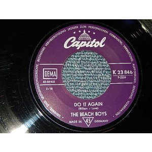 画像: THE BEACH BOYS - A)DO IT AGAIN  B) WAKE THE WORLD (Ex+++/Ex+++) / 1968 GERMANY ORIGINAL Used 7" 45rpm SINGLE