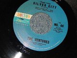 画像: THE VENTURES -A)SILVER CITY    B)BLUER THAN BLUE (Matrix #) "MR/MONARCH Press" (A:MINT-/B:MINT-) / 1963 Version US AMERICA ORIGINAL "BLUE with BLACK PRINT Label " Used 7" Single