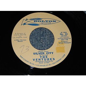 画像: THE VENTURES -A)SILVER CITY    B)BLUER THAN BLUE (Matrix #A)45-DO-689-RE 3 MR 39552  B)45-DO-690-1  MR 39552-x) "MR/MONARCH Press" (A:MINT-/B:MINT-, WOL) / 1961 US AMERICA ORIGINAL "AUDITION Label PROMO" Used 7" Single