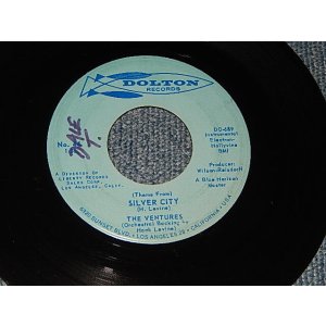 画像: THE VENTURES -A)SILVER CITY    B)BLUER THAN BLUE (Matrix #A)DO-689-4 1A 2 B)DO-690-2 A1 1  "INDIANAPOLIS Press") (A:Ex++/B:Ex++ WOL) / 1961 US AMERICA ORIGINAL "LIGHT BLUE Label " Used 7" Single