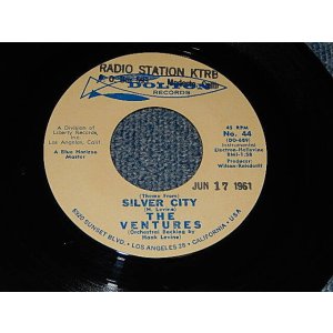 画像: THE VENTURES -A)SILVER CITY    B)BLUER THAN BLUE (Matrix #A)45-DO-689-RE 3 MR 39552  B)45-DO-690-1  MR 39552-x) "MR/MONARCH Press" (A:Ex+/B:Ex+++, STPOL) / 1961 US AMERICA ORIGINAL "AUDITION Label PROMO" Used 7" Single