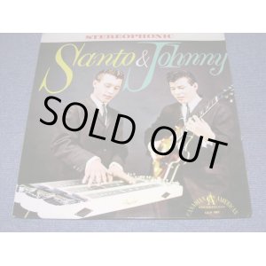 画像: SANTO & JOHNNY - SANTO & JOHNNY ( DEBUT ALBUM included SLEEP WALK ) / 1959 US ORIGINAL STEREO LP 