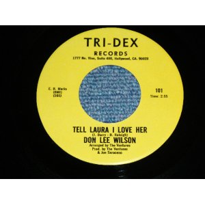 画像: DON LEE WILSON -  TELL .LAULA I LOVE HER ( MINT / MINT )  / 1981 US ORIGINAL Stock Copy 7"SINGLE