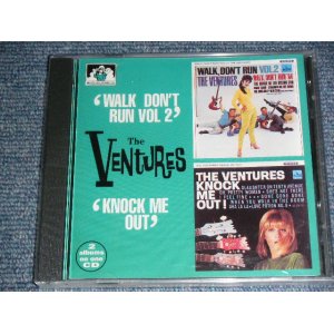 画像: THE VENTURES - WALK DON'T RUN VOL.2 + KNOCK ME OUT  ( 2 in 1:)/ 1995 UK& EU Brand New Sealed  CD 