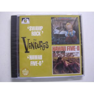 画像: THE VENTURES - SWAMP ROCK + HAWAII FIVE- O ( 2 in 1 )/ 1997  UK& EU SEALED   CD 