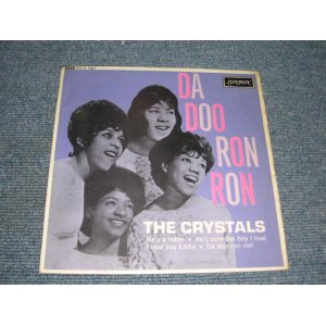 画像: THE CRYSTALS - DA DOO LON LON ( With Autographed Signed by "DARLEN LOVE")  / 1934 UK ORIGINAL 7" EP