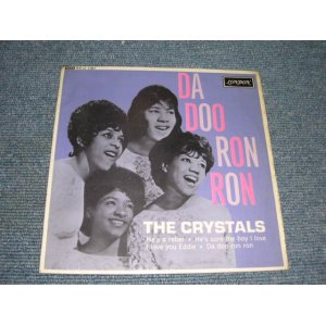 画像: THE CRYSTALS - DA DOO LON LON ( With Autographed Signed by "DARLEN LOVE")  / 1934 UK ORIGINAL 7" EP