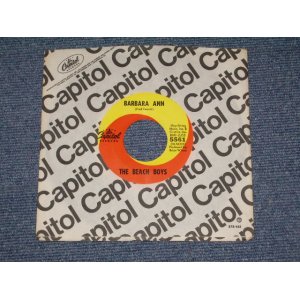 画像: THE BEACH BOYS - BARBARA ANN ( MATRIX  G4#4/F3#5 : Ex++ ) / 1965 US ORIGINAL 7" SINGLE With COMAPNY SLEEVE