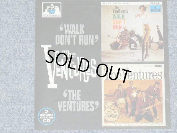 画像1: THE VENTURES - WALK DON'T RUN + THE VENTURES ( 2 in 1: Ex++/MINT ) / 1994  UK& EU  USED   CD