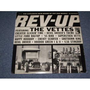 画像: THE VETTES - REV-UP  ( Ex+/ Ex+++, B-1:Ex ) / 1963 US ORIGINAL Stereo LP 