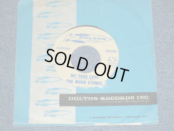 画像1: THE MOON STONES ( BOB BOGGLE & DON WILSON WORKS of THE VENTURES ) - MY TRUE LOVE ( MINT/MINT ) / 1963 US ORIGINAL Audition Label PROMO 7"45's Single