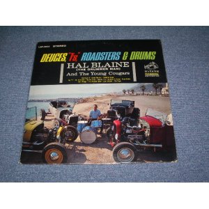 画像: HAL BLAINE - DEUCES,"T'S" ROADSTERS & DRUMS ( With AUTOGRAPHED SIGN!! ) / 1963 US ORIGINAL Stereo  LP 