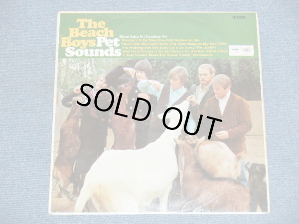 画像1: The BEACH BOYS - PET SOUNDS ( Ex+/Ex+ ) / 1966 UK ORIGINAL MONO LP