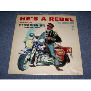 画像: THE CRYSTALS - HE'S A REBEL / 1963 US Original White Label Promo MONO LP 