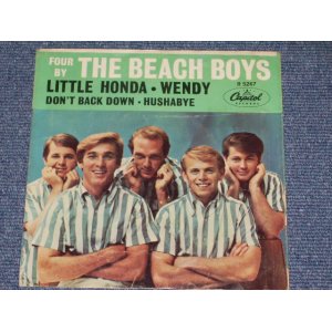 画像: THE BEACH BOYS - FOUR BY THE BEACH BOYS   / 1964 US ORIGINAL 7"33rpm EP With PICTURE SLEEVE