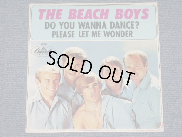 画像1: THE BEACH BOYS - DO YOU WANNA DANCE?  ( STRAIGHT-CUT Cover MINT-/MINT- ) / 1965 US ORIGINAL 7" SINGLE With PICTURE SLEEVE 