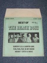 画像: THE BEACH BOYS - BEST OF  THE BEACH BOYS  / 1967 US ORIGINAL 7"33rpm JUKEBOX EP+PS 