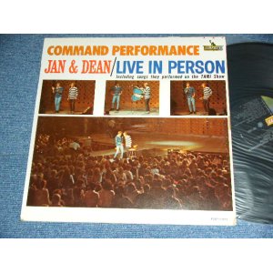 画像: JAN & DEAN - COMMAND PERFORMANCE : LIVE IN PERSON  ( Ex+/Ex+ )  / 1965 US ORIGINAL MONO   LP 