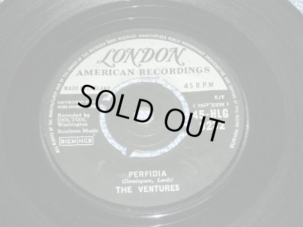 画像1: THE VENTURES -PERFIDIA ( Ex/Ex ) / 1960 UK ORIGINAL 7" Single