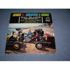 画像: HAL BLAINE - DEUCES,"T'S" ROADSTERS & DRUMS ( Ex / Ex++ : DJ STAMP  ) / 1963 US ORIGINAL Mono LP 