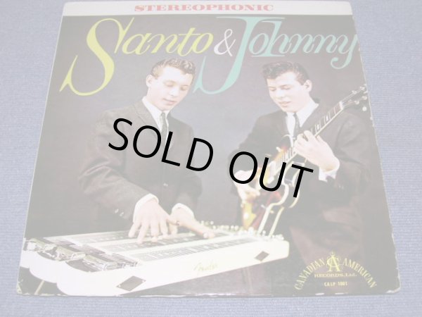 画像1: SANTO & JOHNNY - SANTO & JOHNNY ( DEBUT ALBUM included SLEEP WALK ) / 1959 US ORIGINAL STEREO LP 