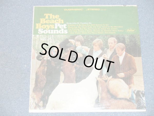 画像1: THE BEACH BOYS - PET SOUNDS ( MINT-/MINT-: Matrix # DT-1-2458-A-15 / DT-2-2458-A-15 ) / 1966 US ORIGINAL DUOPHONIC Stereo LP