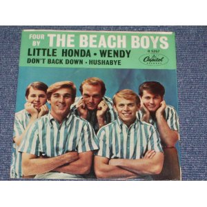 画像: THE BEACH BOYS - FOUR BY THE BEACH BOYS   / 1964 US ORIGINAL 7"33rpm EP With PICTURE SLEEVE