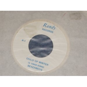 画像: THE BEACH BOYS - CHILD OF WINTER(A XMAS SONG)  / 1970s US  COLLECTORS ITEM  7"Single
