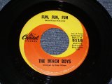 画像: THE BEACH BOYS - FUN FUN FUN (  BRIAN - MIKE LOVE  CREDIT ) /  1964 US  Original 7"Single  