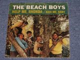 画像: THE BEACH BOYS - HELP ME,RHONDA   ( : MATRIX G4/G4 : STRAIGHT LISTING TITLE on LABEL: VG+++/Ex ) / 1965 US ORIGINAL 7" SINGLE With PICTURE SLEEVE 