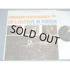画像: JAN & DEAN - COMMAND PERFORMANCE : LIVE IN PERSON  ( Ex++ /Ex++ )  / 1965 US ORIGINAL STEREO  LP 